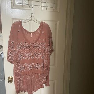 Women's Free people Paisley Top